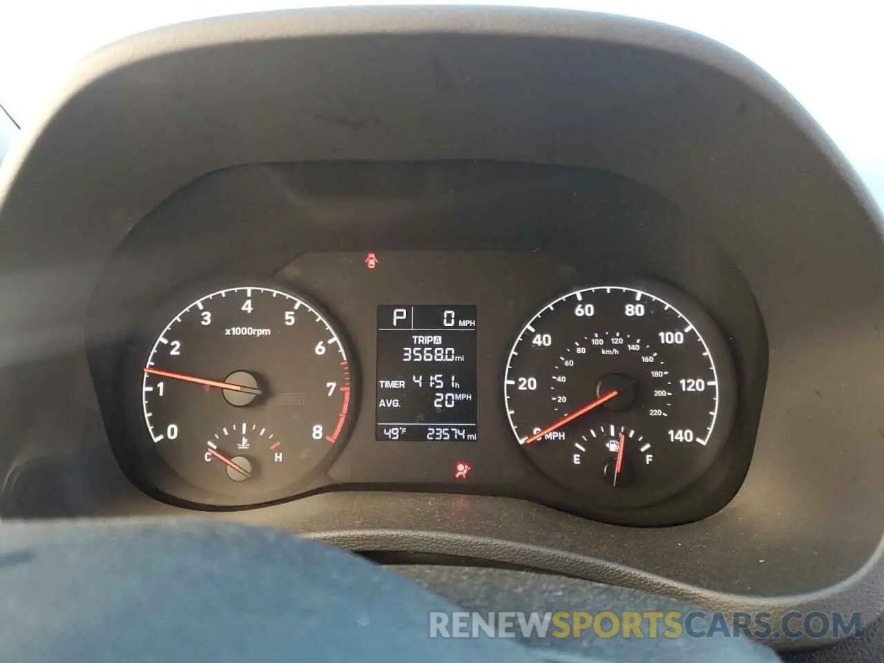 9 Фотография поврежденного автомобиля 3KPC24A61NE183277 HYUNDAI ACCENT 2022