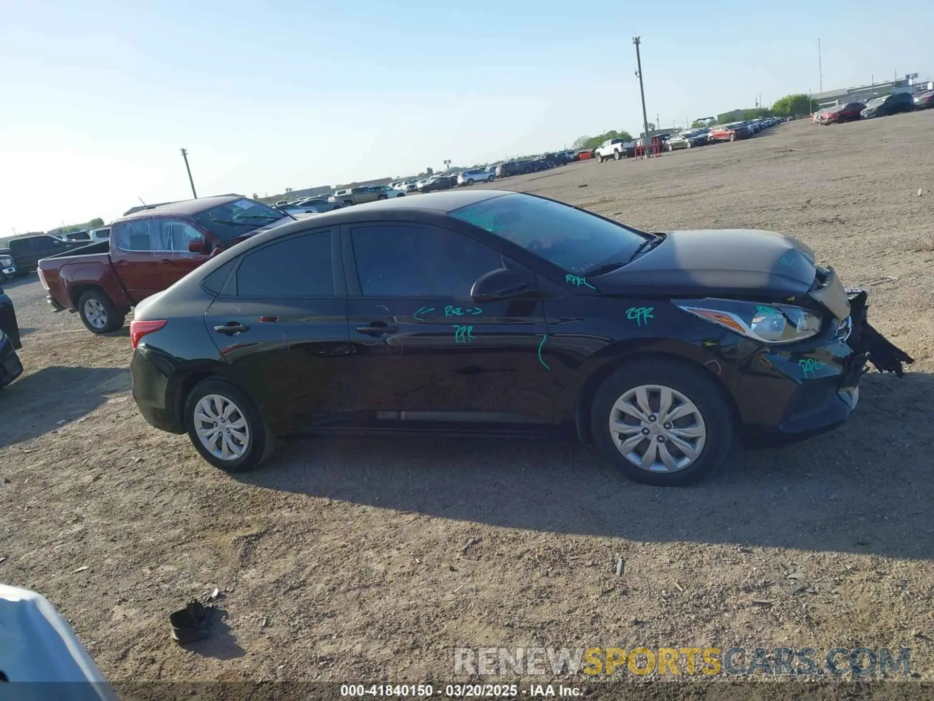 13 Фотография поврежденного автомобиля 3KPC24A62NE158081 HYUNDAI ACCENT 2022