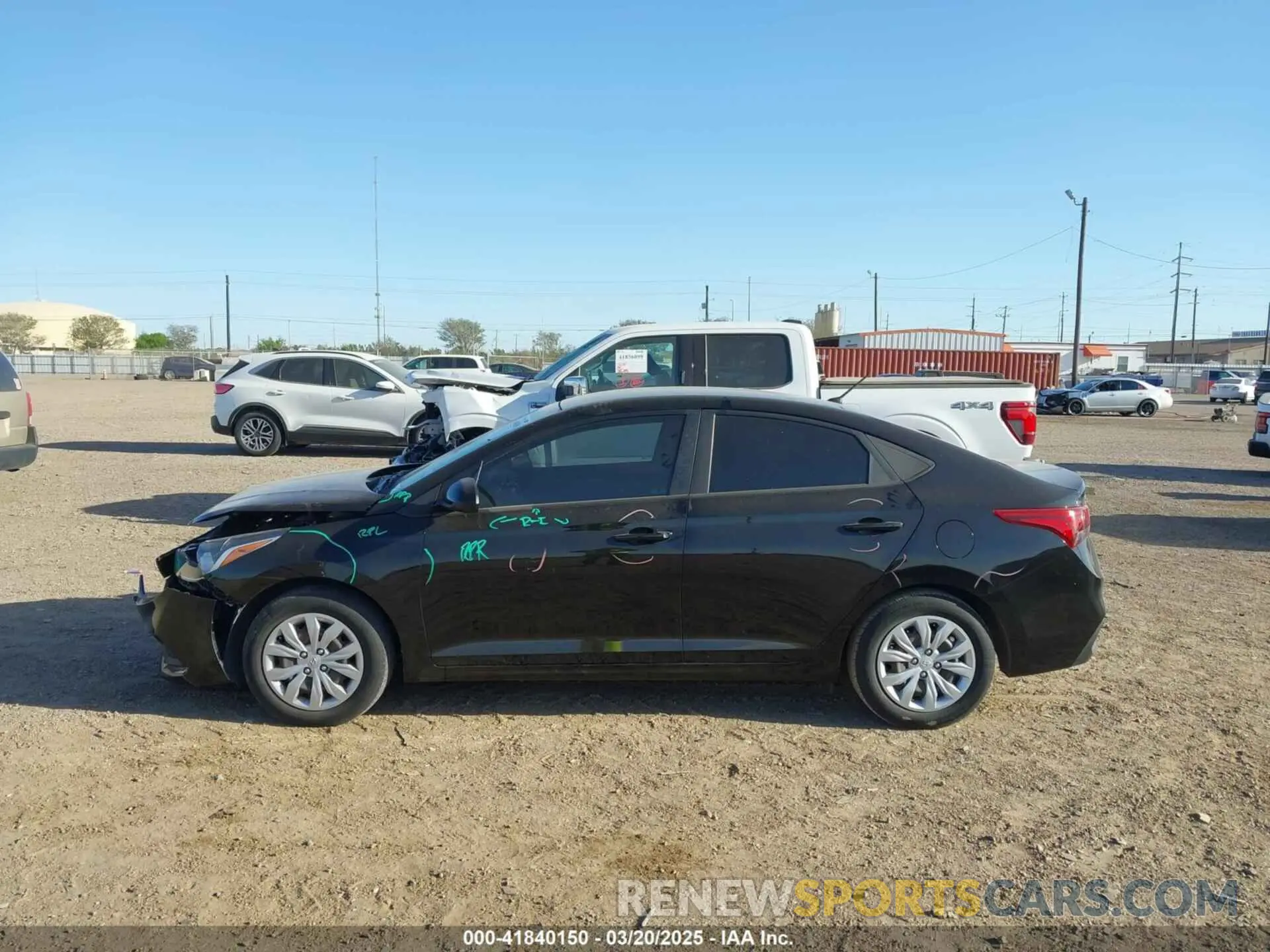 14 Фотография поврежденного автомобиля 3KPC24A62NE158081 HYUNDAI ACCENT 2022