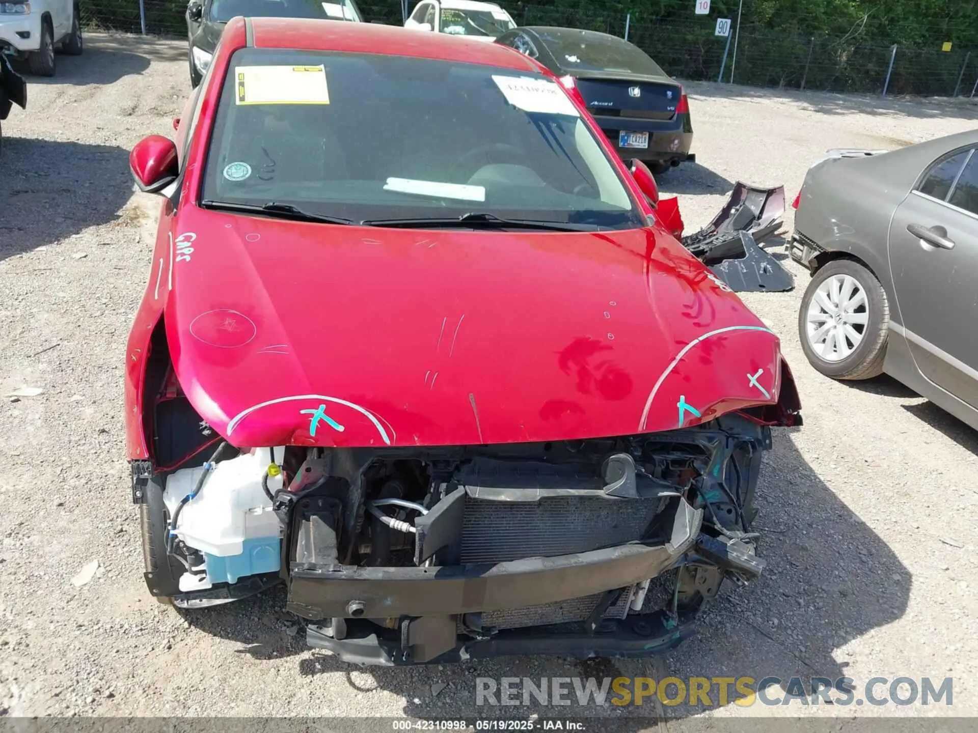 12 Photograph of a damaged car 3KPC24A62NE160929 HYUNDAI ACCENT 2022