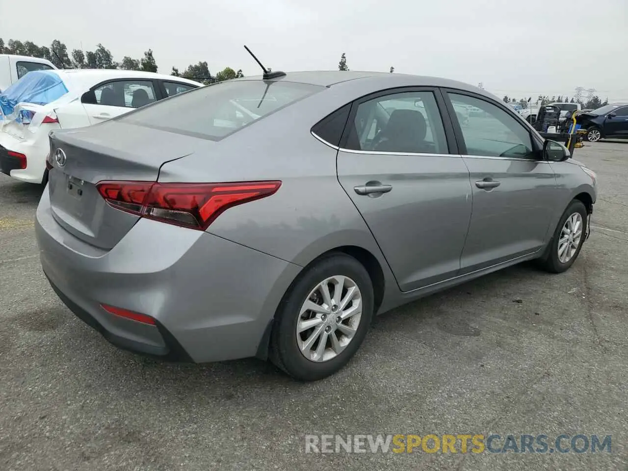 3 Photograph of a damaged car 3KPC24A62NE166262 HYUNDAI ACCENT 2022