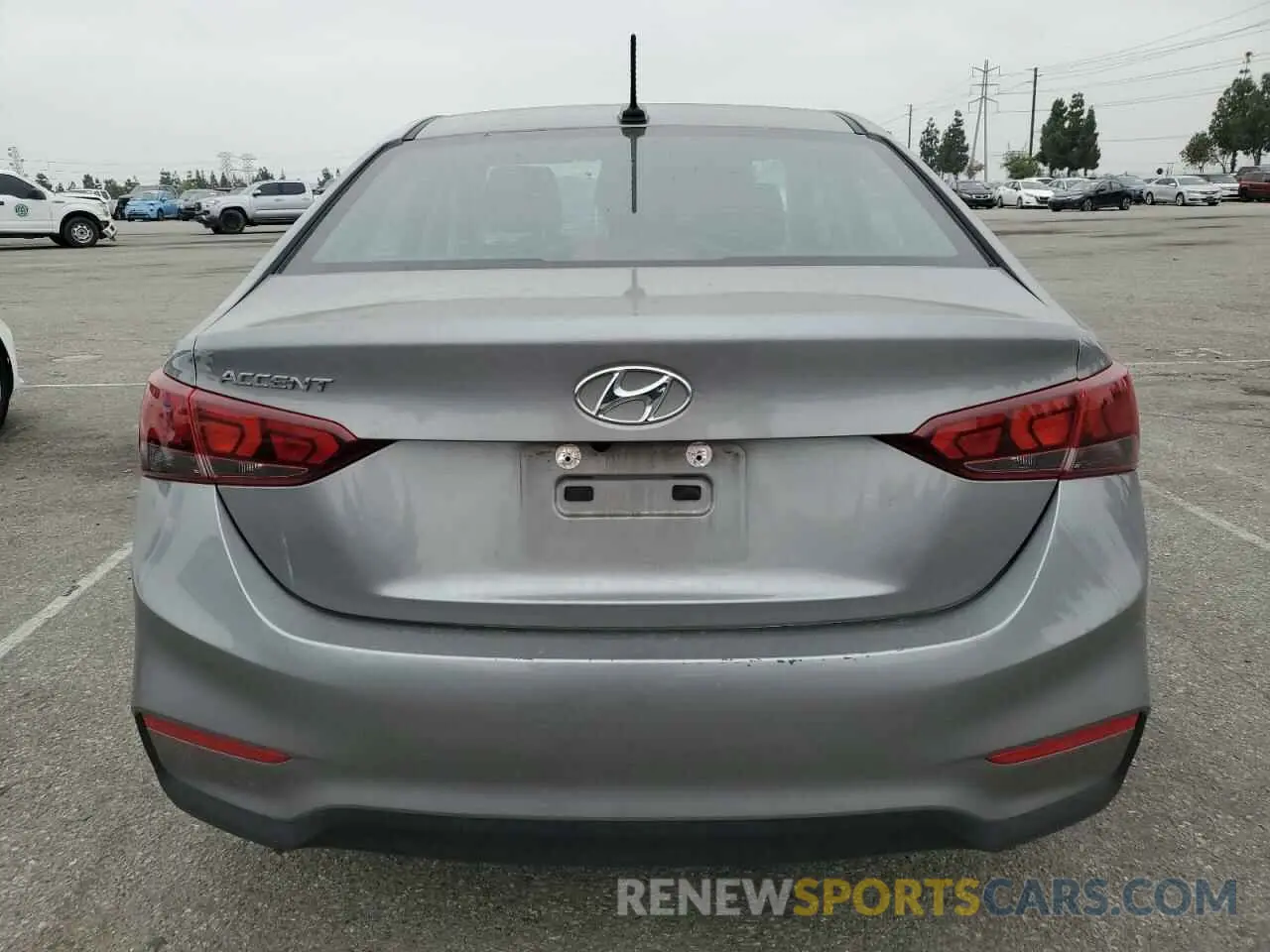 6 Photograph of a damaged car 3KPC24A62NE166262 HYUNDAI ACCENT 2022