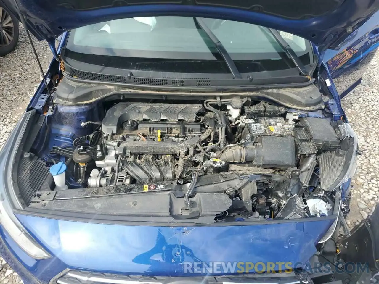 13 Photograph of a damaged car 3KPC24A62NE178962 HYUNDAI ACCENT 2022