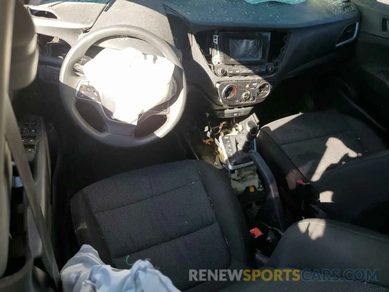 8 Photograph of a damaged car 3KPC24A62NE182431 HYUNDAI ACCENT 2022