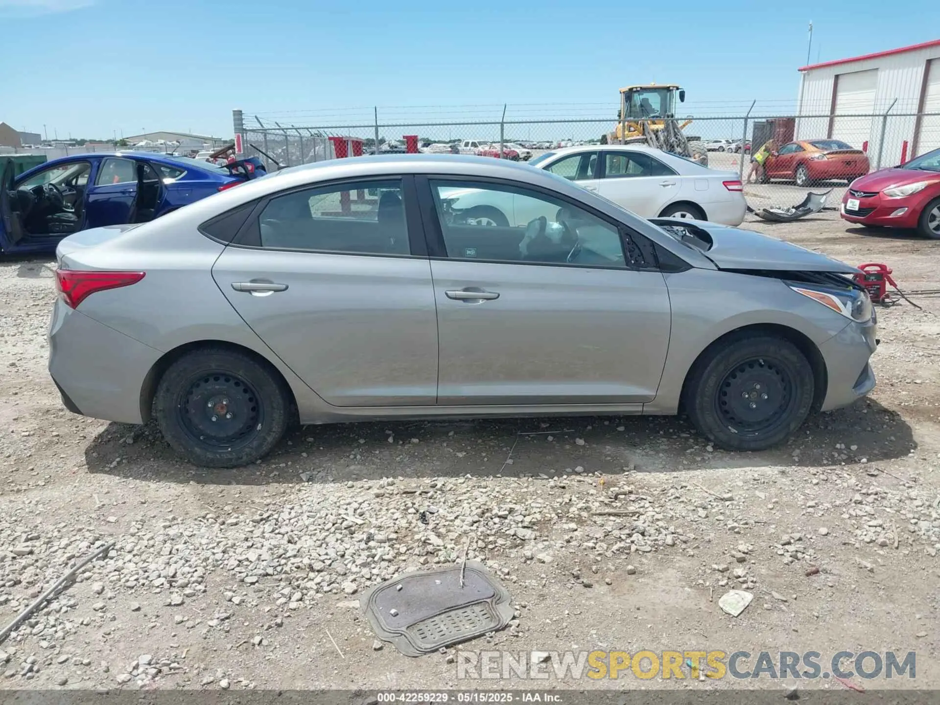 13 Photograph of a damaged car 3KPC24A63NE155481 HYUNDAI ACCENT 2022