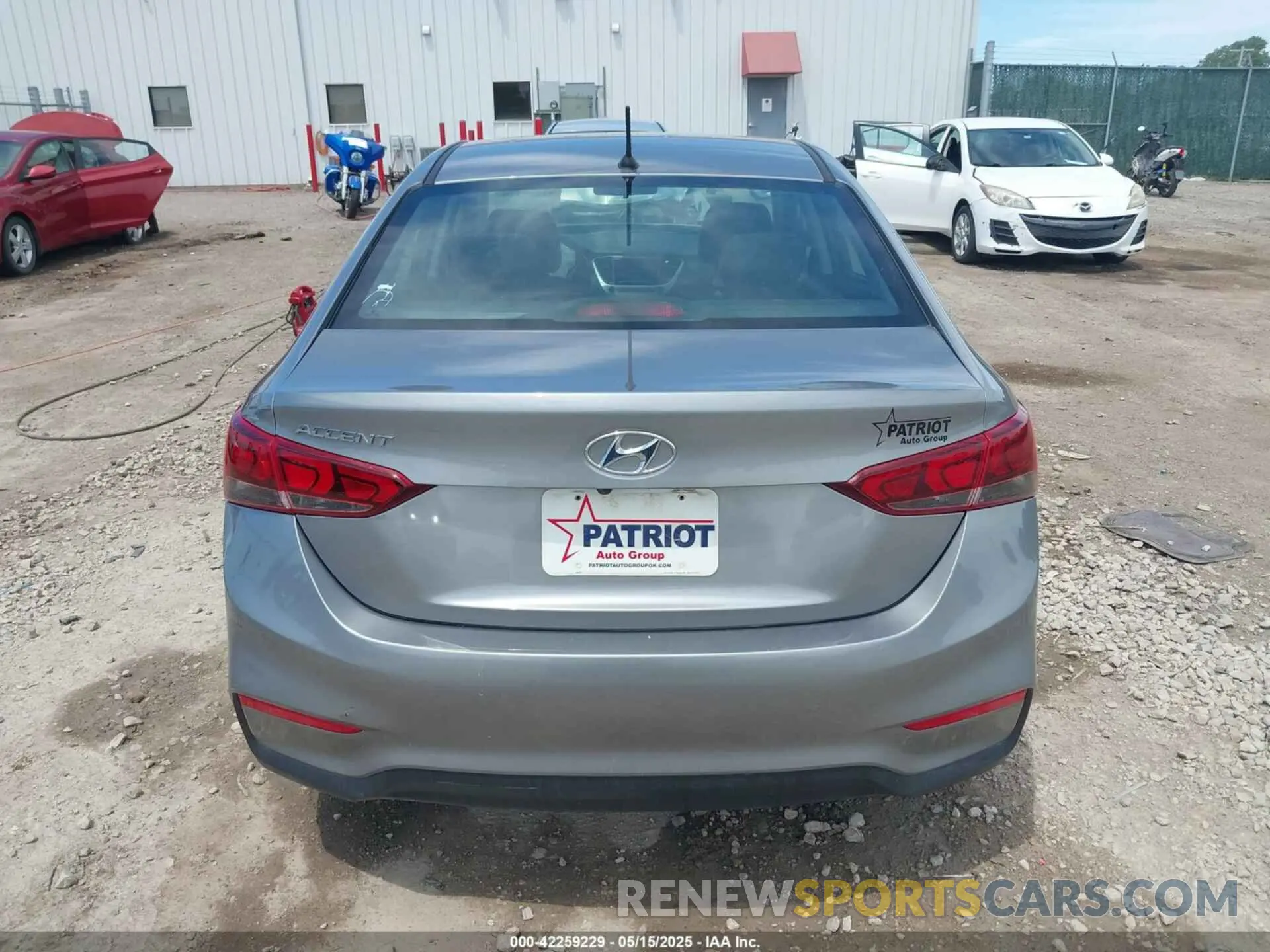 16 Photograph of a damaged car 3KPC24A63NE155481 HYUNDAI ACCENT 2022