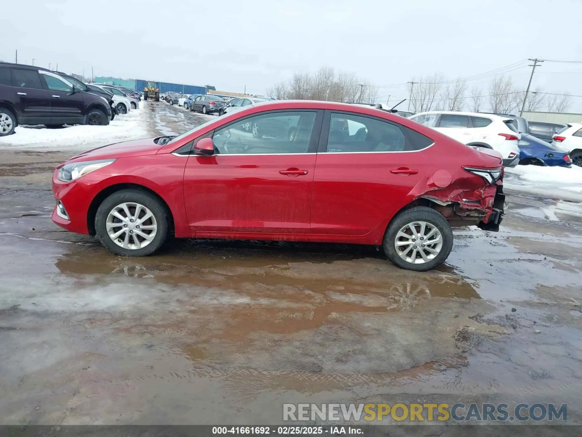 14 Фотография поврежденного автомобиля 3KPC24A63NE157389 HYUNDAI ACCENT 2022