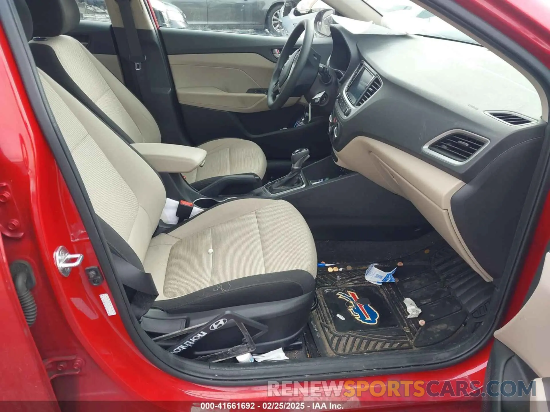 5 Фотография поврежденного автомобиля 3KPC24A63NE157389 HYUNDAI ACCENT 2022