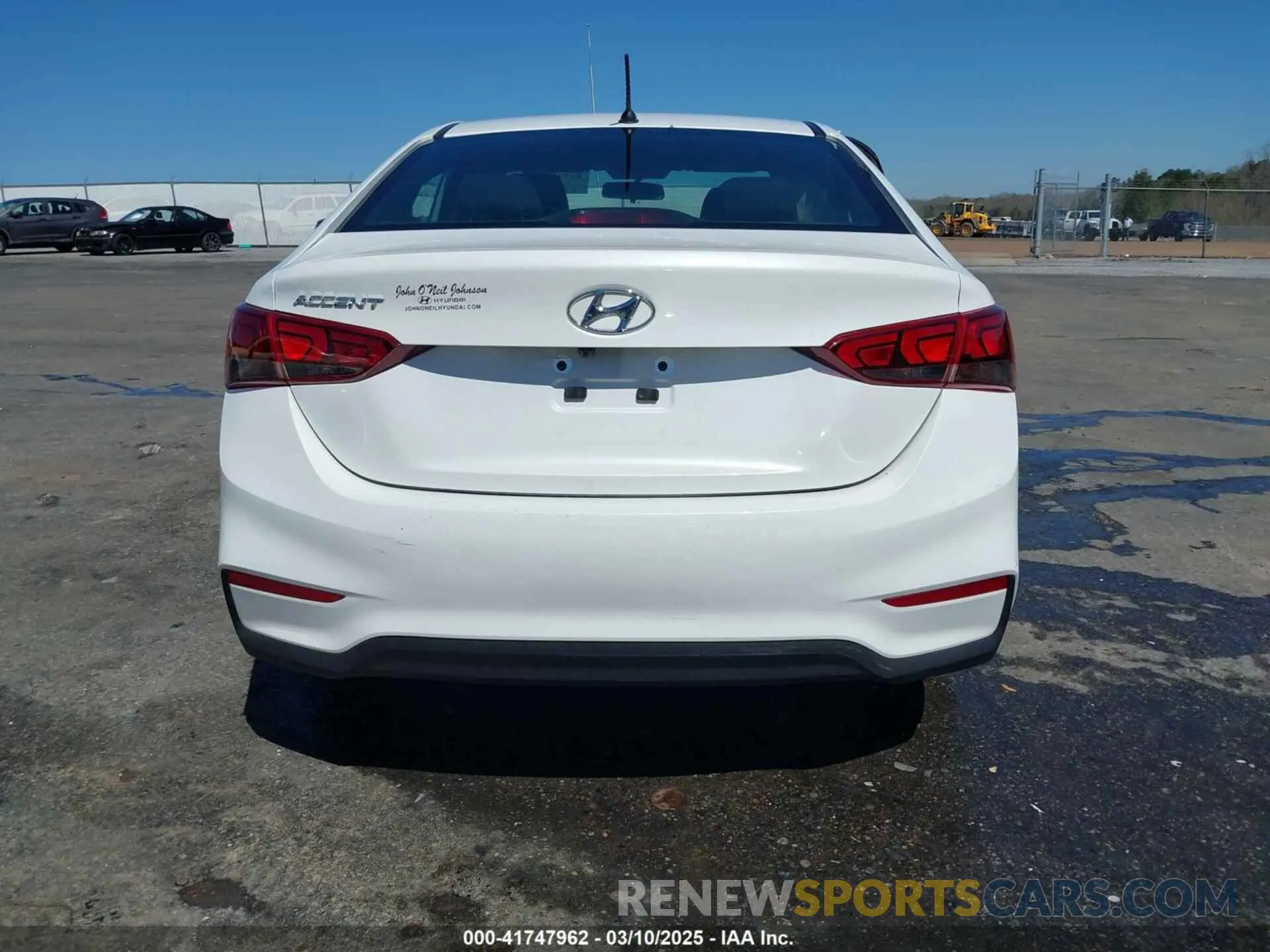 16 Photograph of a damaged car 3KPC24A63NE157599 HYUNDAI ACCENT 2022