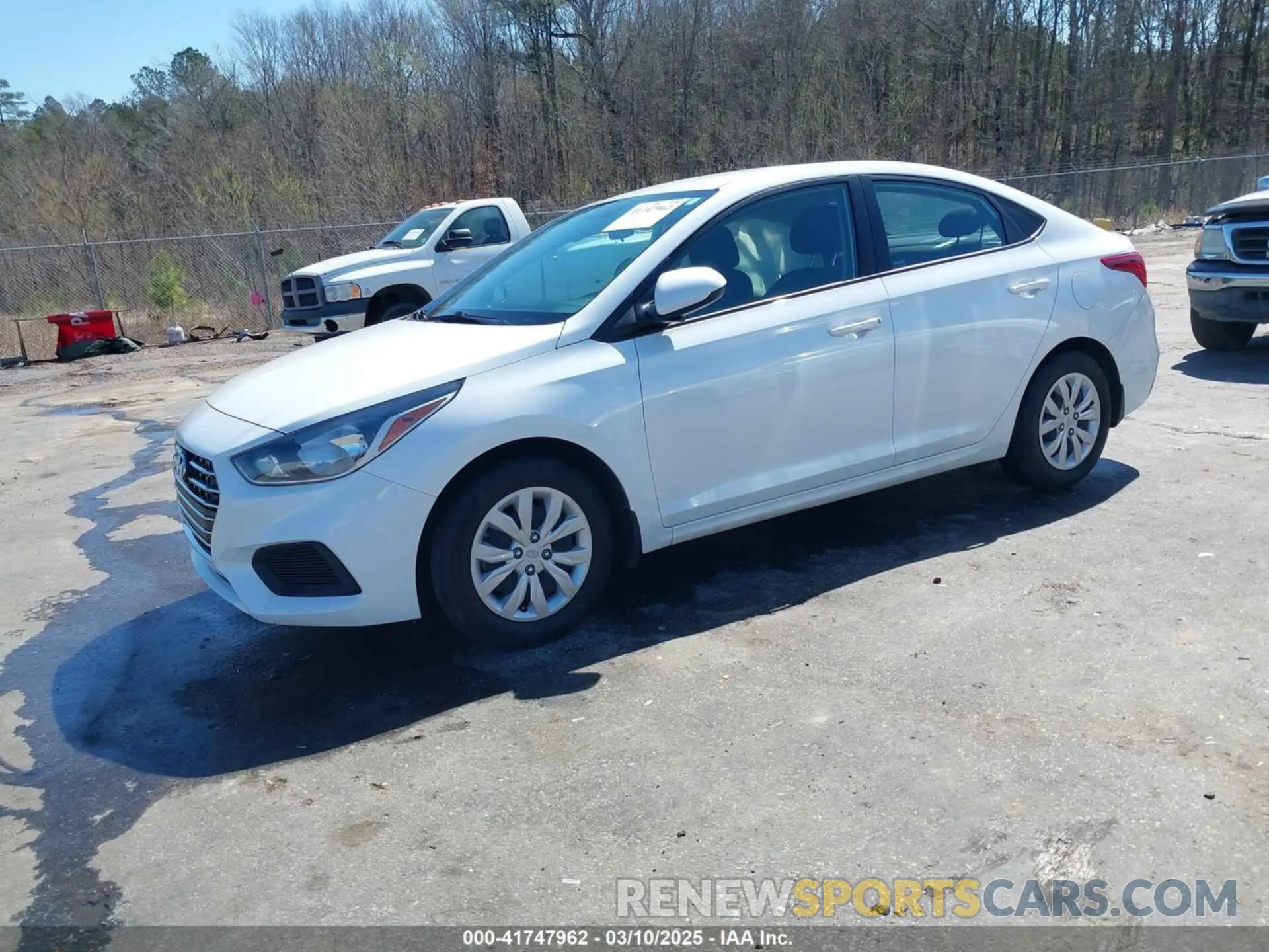 2 Photograph of a damaged car 3KPC24A63NE157599 HYUNDAI ACCENT 2022