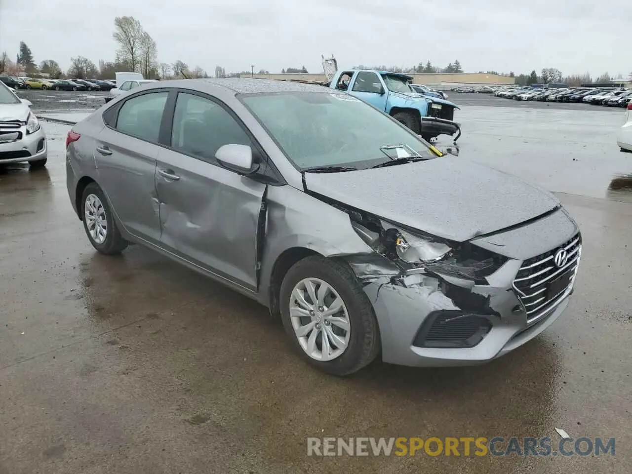 4 Фотография поврежденного автомобиля 3KPC24A63NE167856 HYUNDAI ACCENT 2022