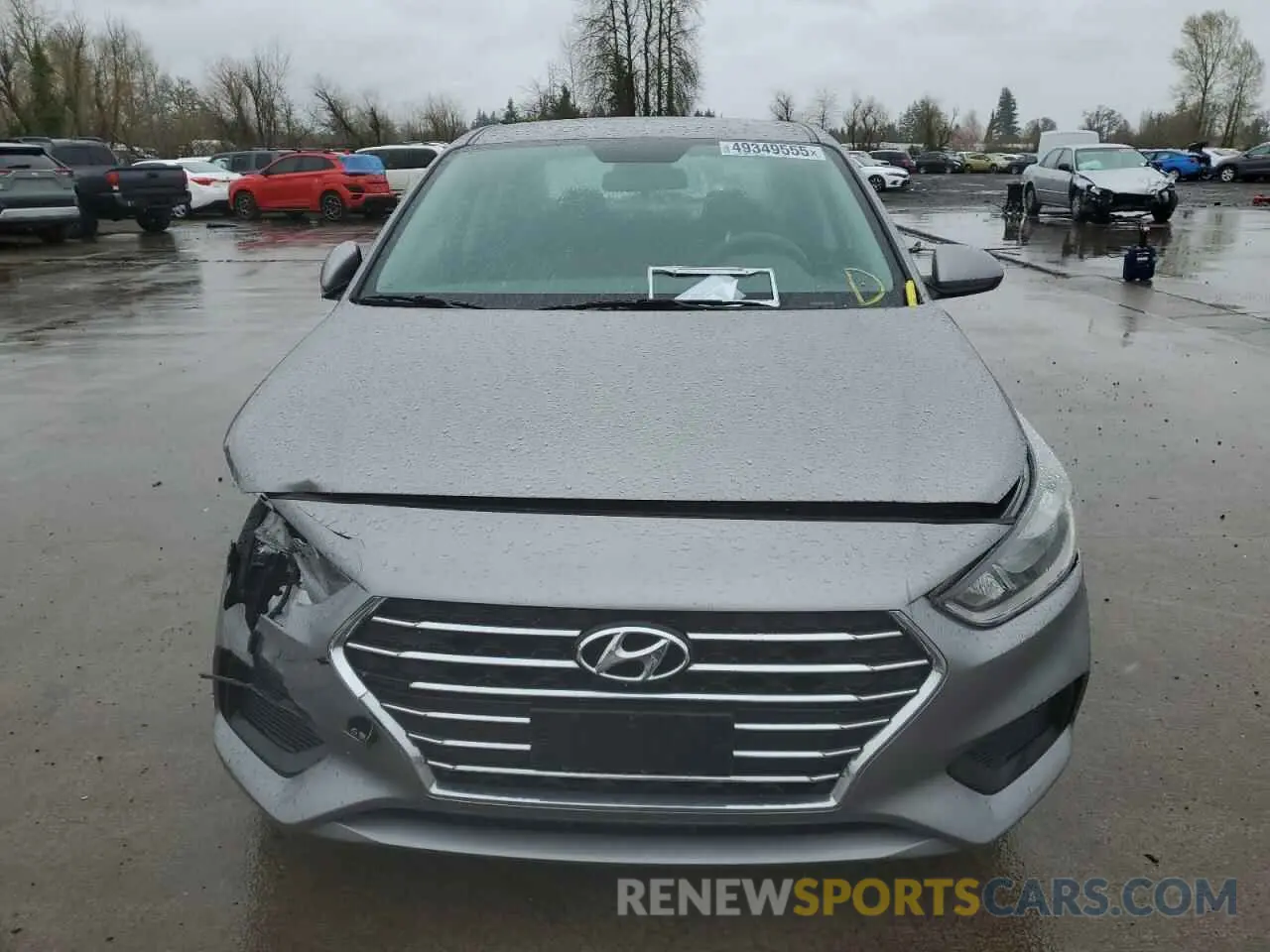 5 Фотография поврежденного автомобиля 3KPC24A63NE167856 HYUNDAI ACCENT 2022