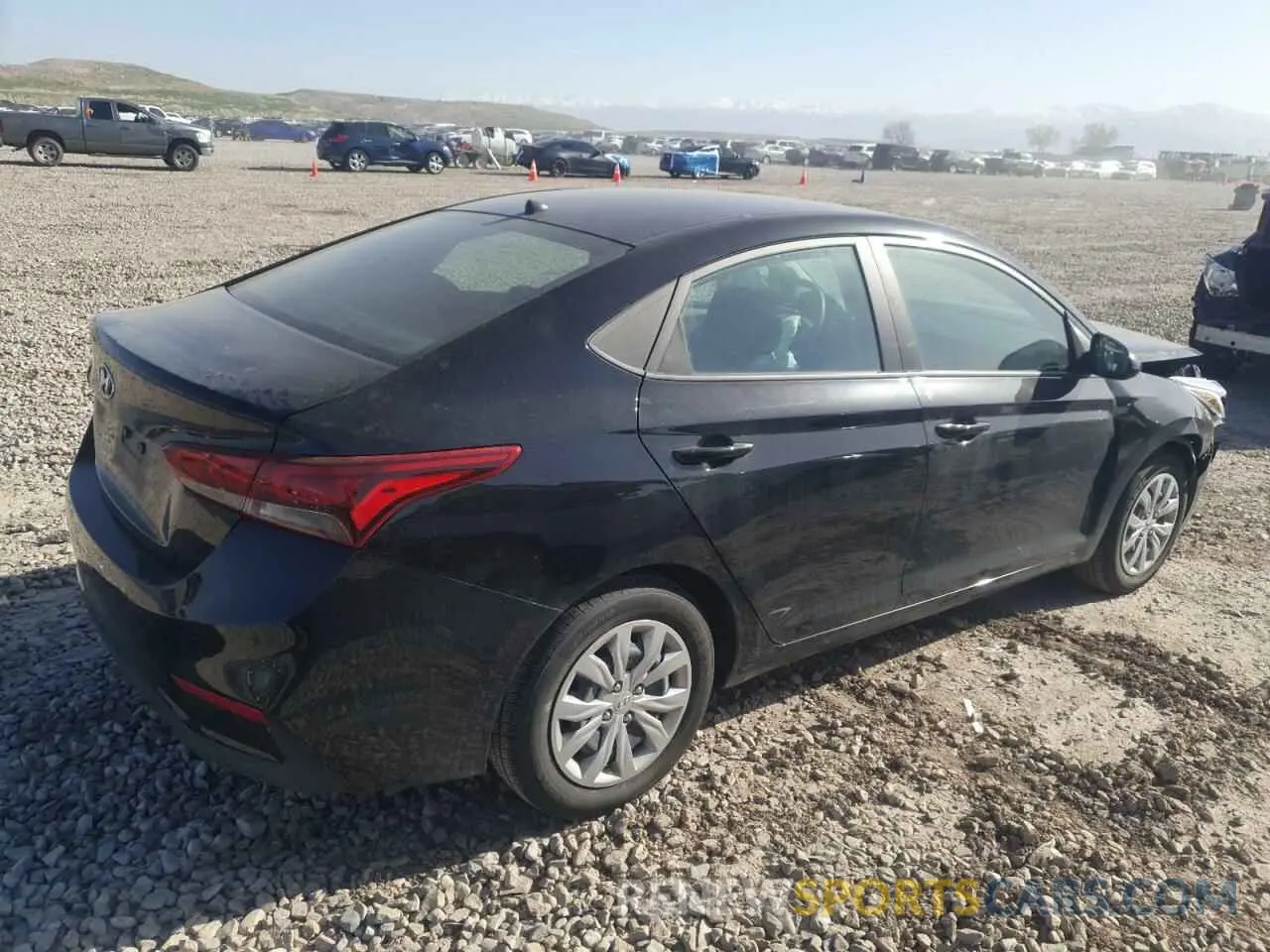 3 Photograph of a damaged car 3KPC24A63NE172863 HYUNDAI ACCENT 2022