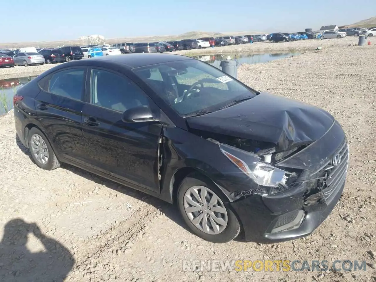 4 Photograph of a damaged car 3KPC24A63NE172863 HYUNDAI ACCENT 2022