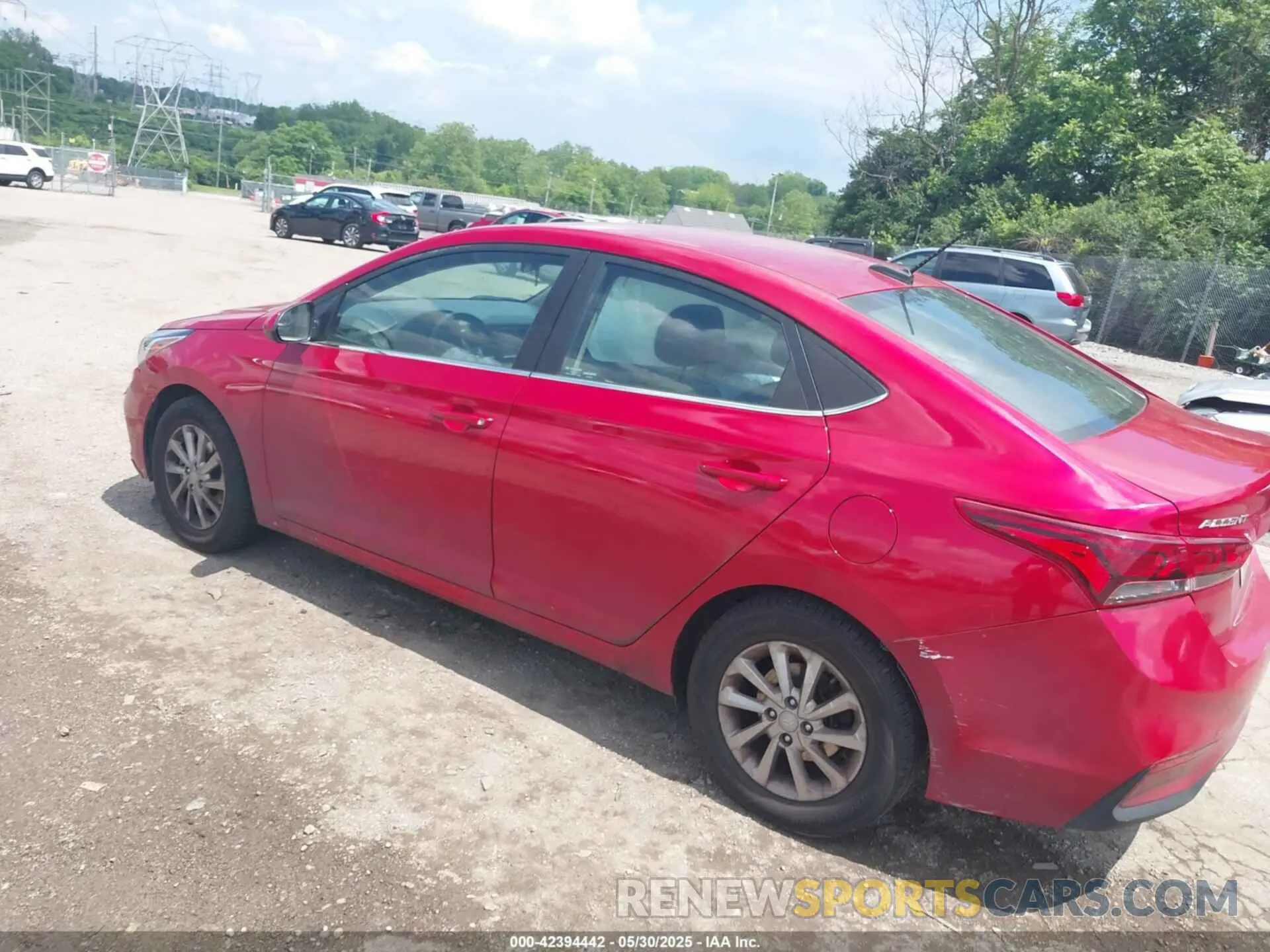 3 Photograph of a damaged car 3KPC24A63NE173401 HYUNDAI ACCENT 2022