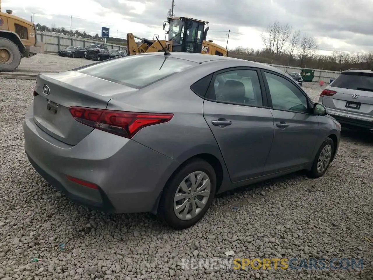 3 Photograph of a damaged car 3KPC24A63NE177044 HYUNDAI ACCENT 2022