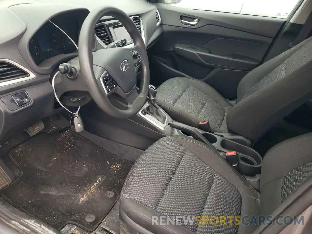 7 Photograph of a damaged car 3KPC24A63NE177044 HYUNDAI ACCENT 2022