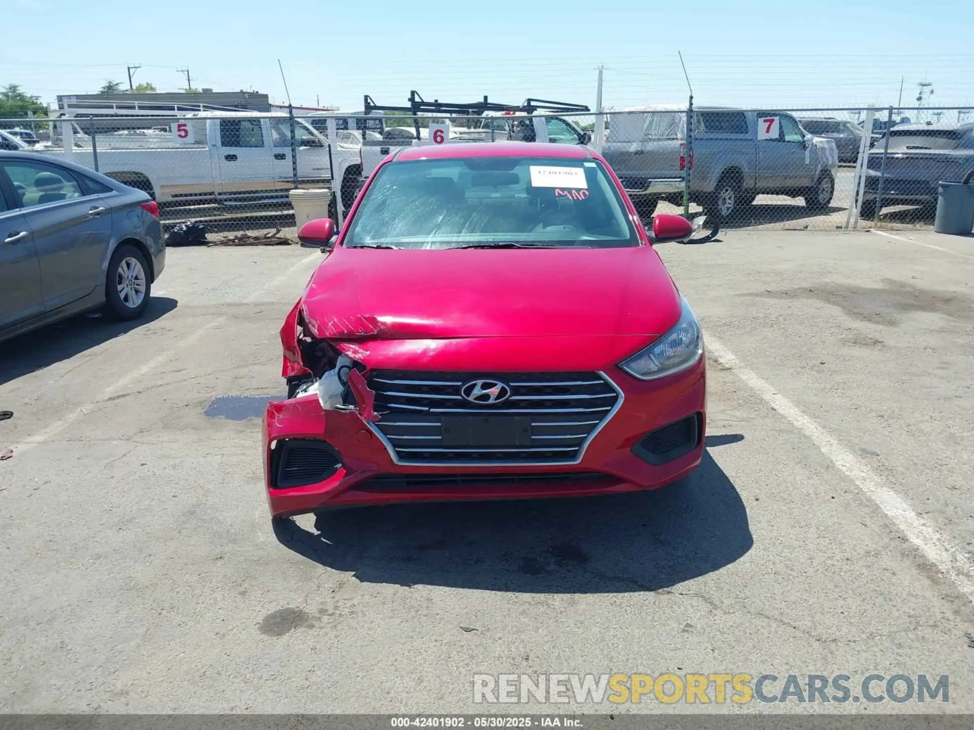 13 Фотография поврежденного автомобиля 3KPC24A63NE183216 HYUNDAI ACCENT 2022