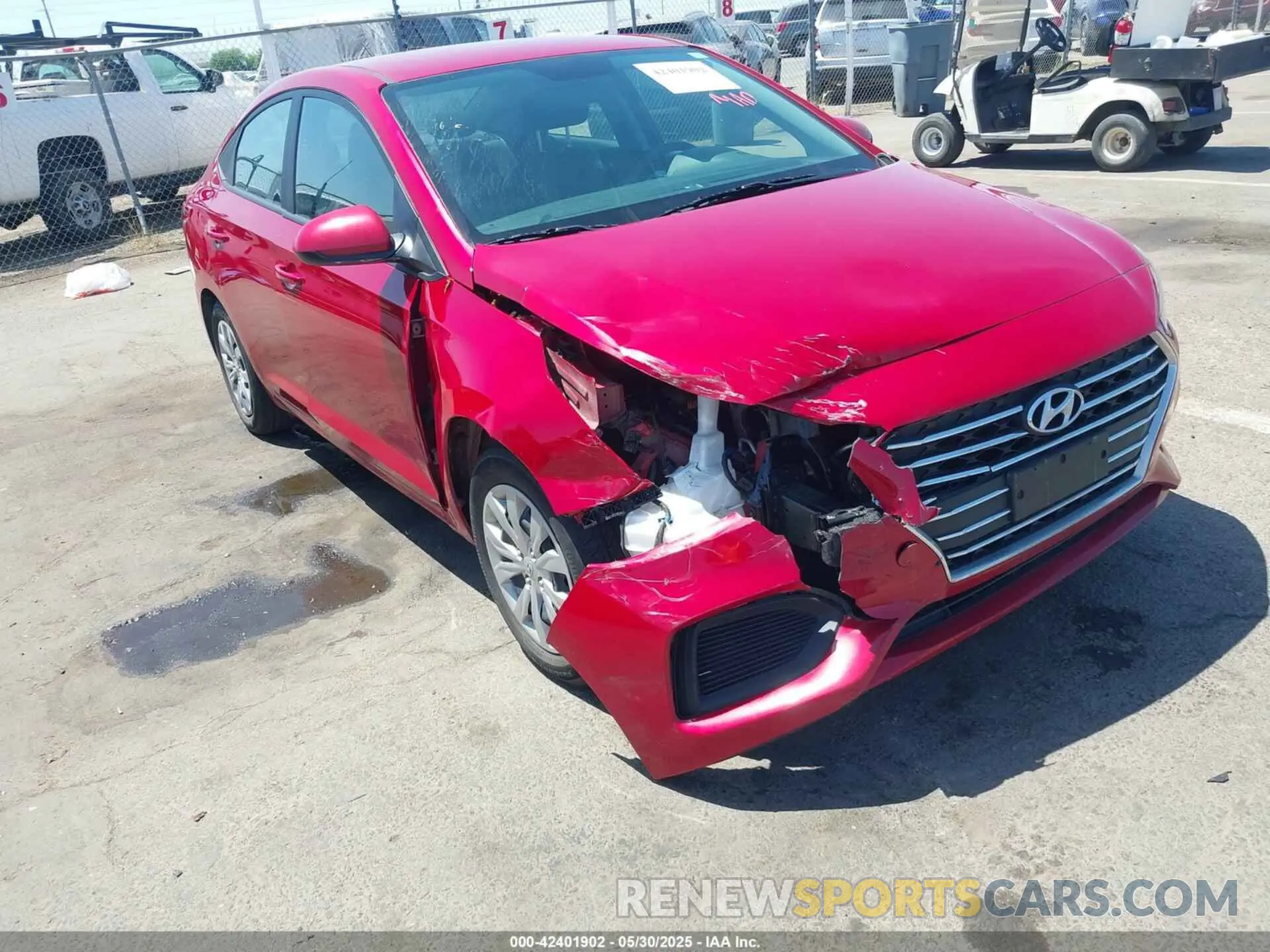 6 Фотография поврежденного автомобиля 3KPC24A63NE183216 HYUNDAI ACCENT 2022