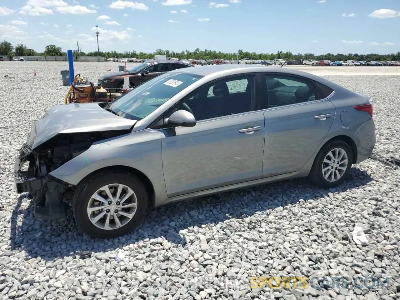 1 Фотография поврежденного автомобиля 3KPC24A64NE158826 HYUNDAI ACCENT 2022
