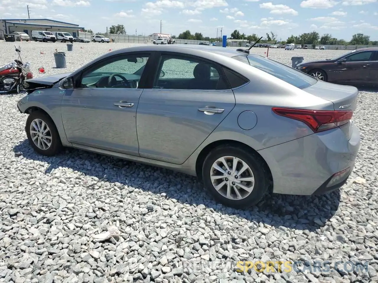 2 Фотография поврежденного автомобиля 3KPC24A64NE158826 HYUNDAI ACCENT 2022