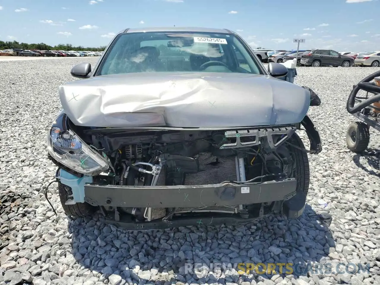 5 Фотография поврежденного автомобиля 3KPC24A64NE158826 HYUNDAI ACCENT 2022