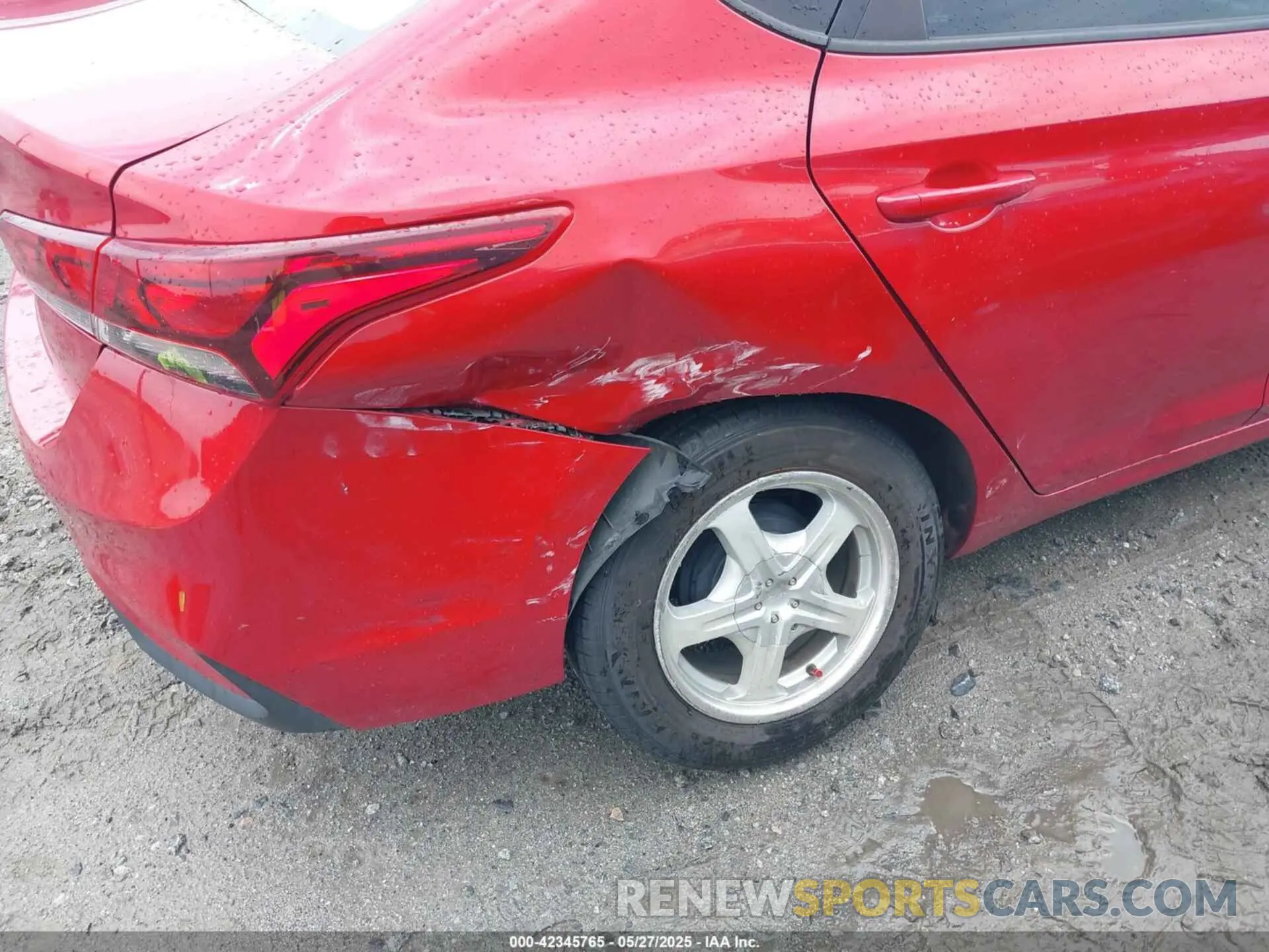 6 Фотография поврежденного автомобиля 3KPC24A64NE163394 HYUNDAI ACCENT 2022