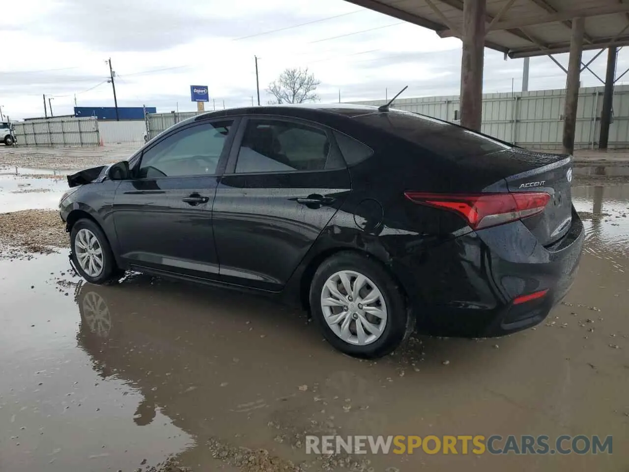 2 Фотография поврежденного автомобиля 3KPC24A64NE168076 HYUNDAI ACCENT 2022