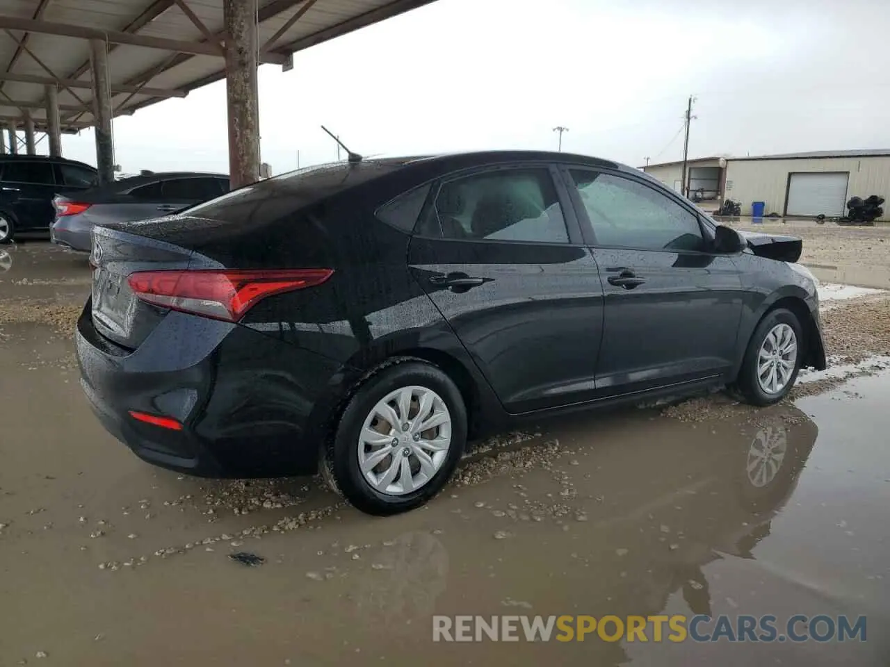 3 Фотография поврежденного автомобиля 3KPC24A64NE168076 HYUNDAI ACCENT 2022