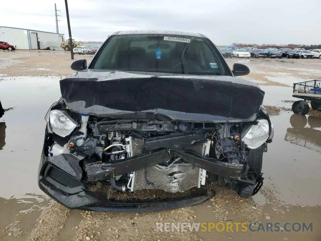 5 Фотография поврежденного автомобиля 3KPC24A64NE168076 HYUNDAI ACCENT 2022