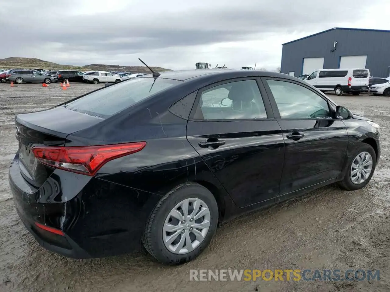 3 Photograph of a damaged car 3KPC24A64NE171320 HYUNDAI ACCENT 2022