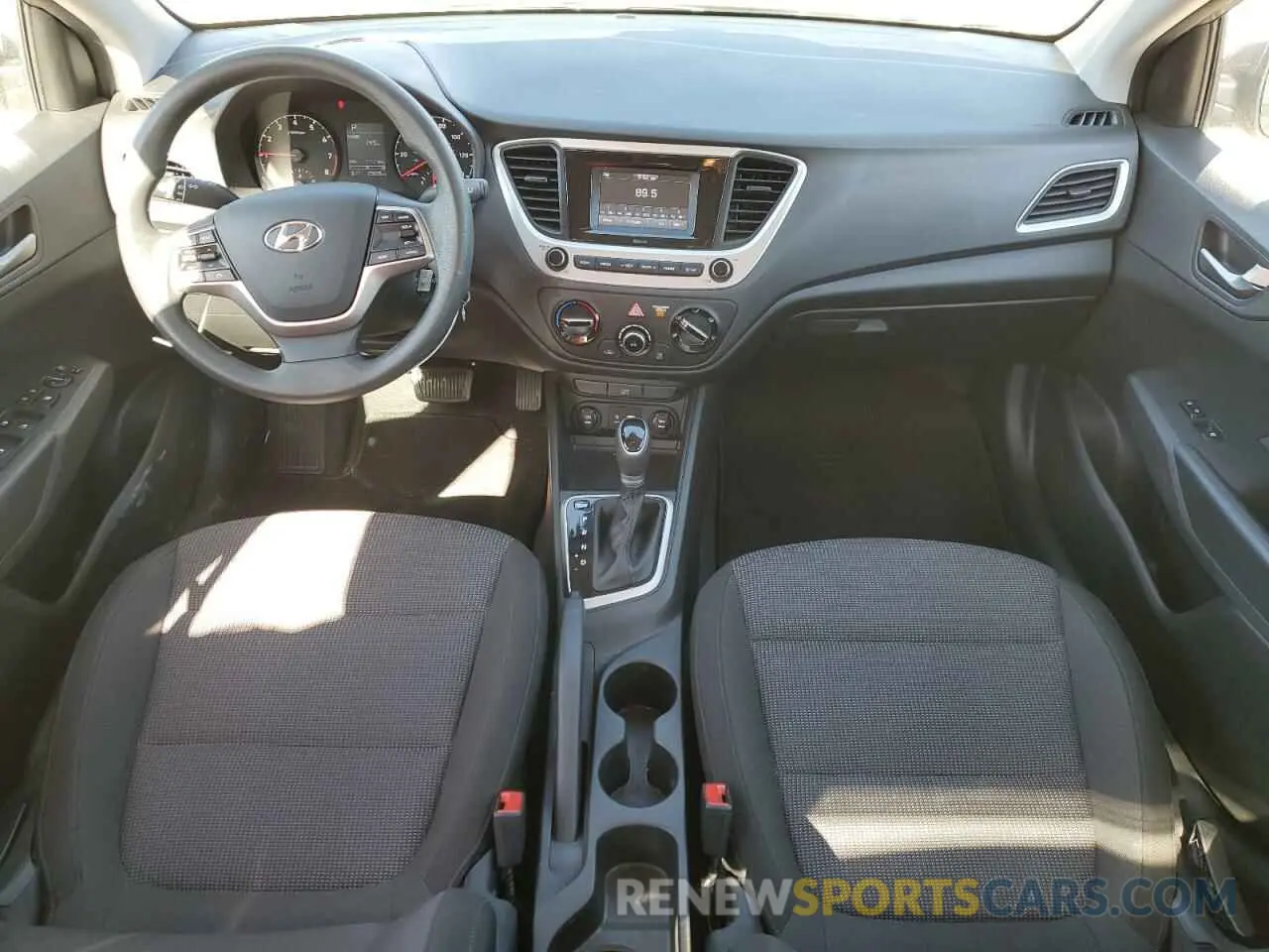 8 Photograph of a damaged car 3KPC24A64NE179742 HYUNDAI ACCENT 2022
