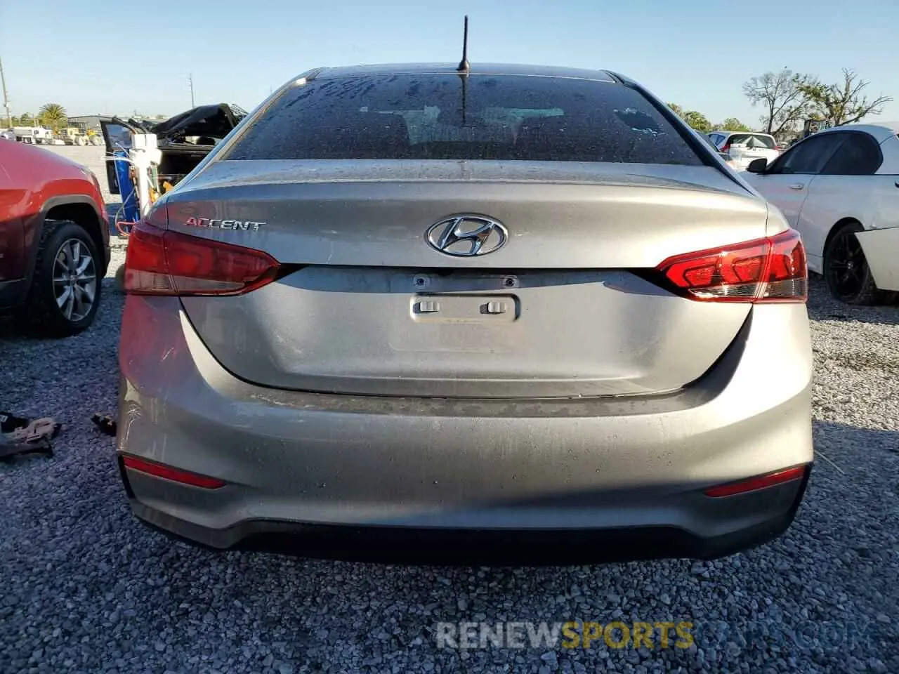 6 Photograph of a damaged car 3KPC24A64NE184438 HYUNDAI ACCENT 2022