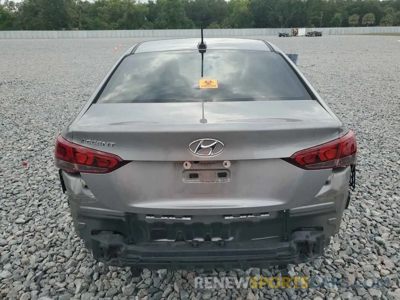 6 Photograph of a damaged car 3KPC24A64NE189980 HYUNDAI ACCENT 2022