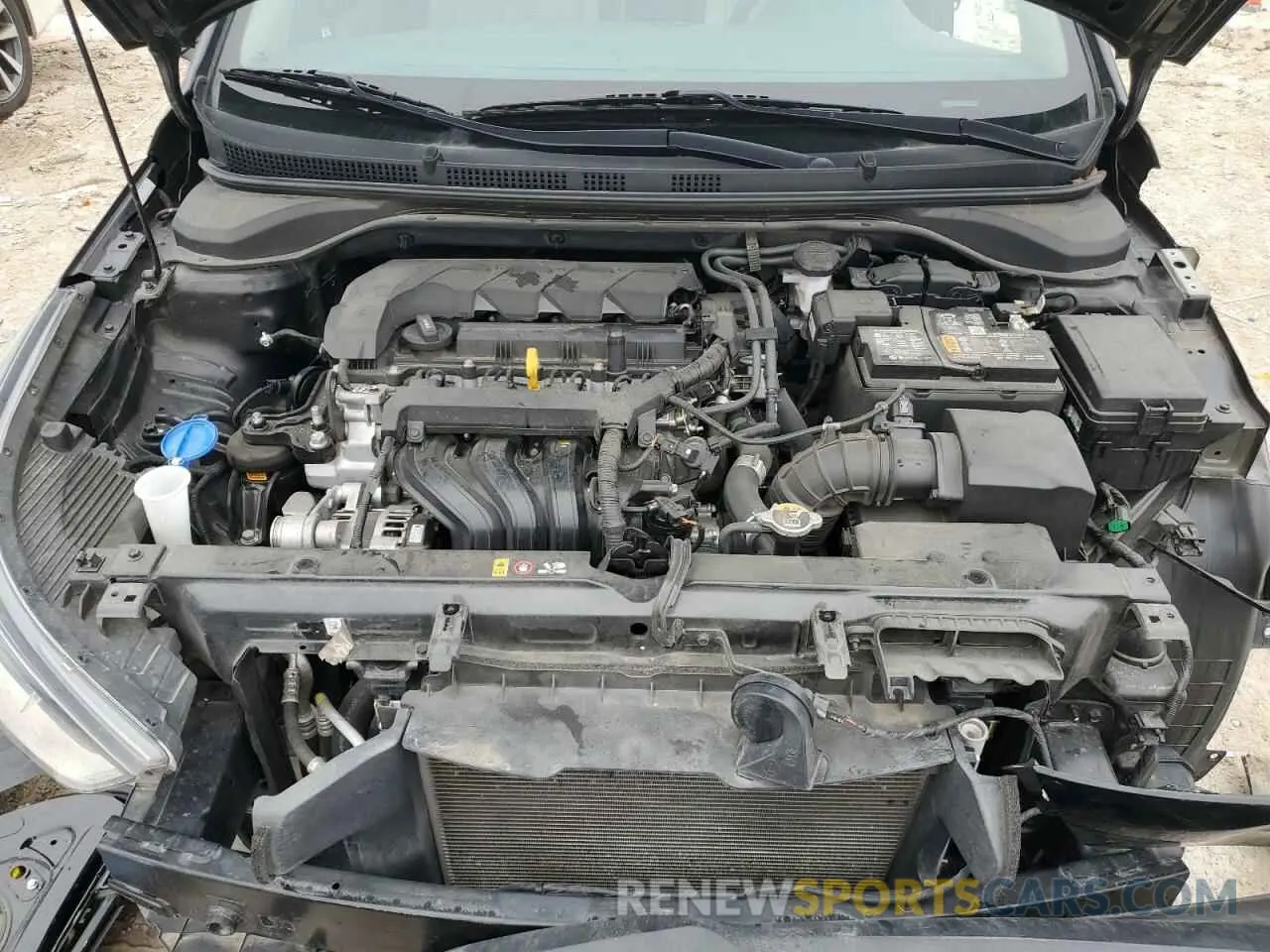 11 Фотография поврежденного автомобиля 3KPC24A65NE169219 HYUNDAI ACCENT 2022