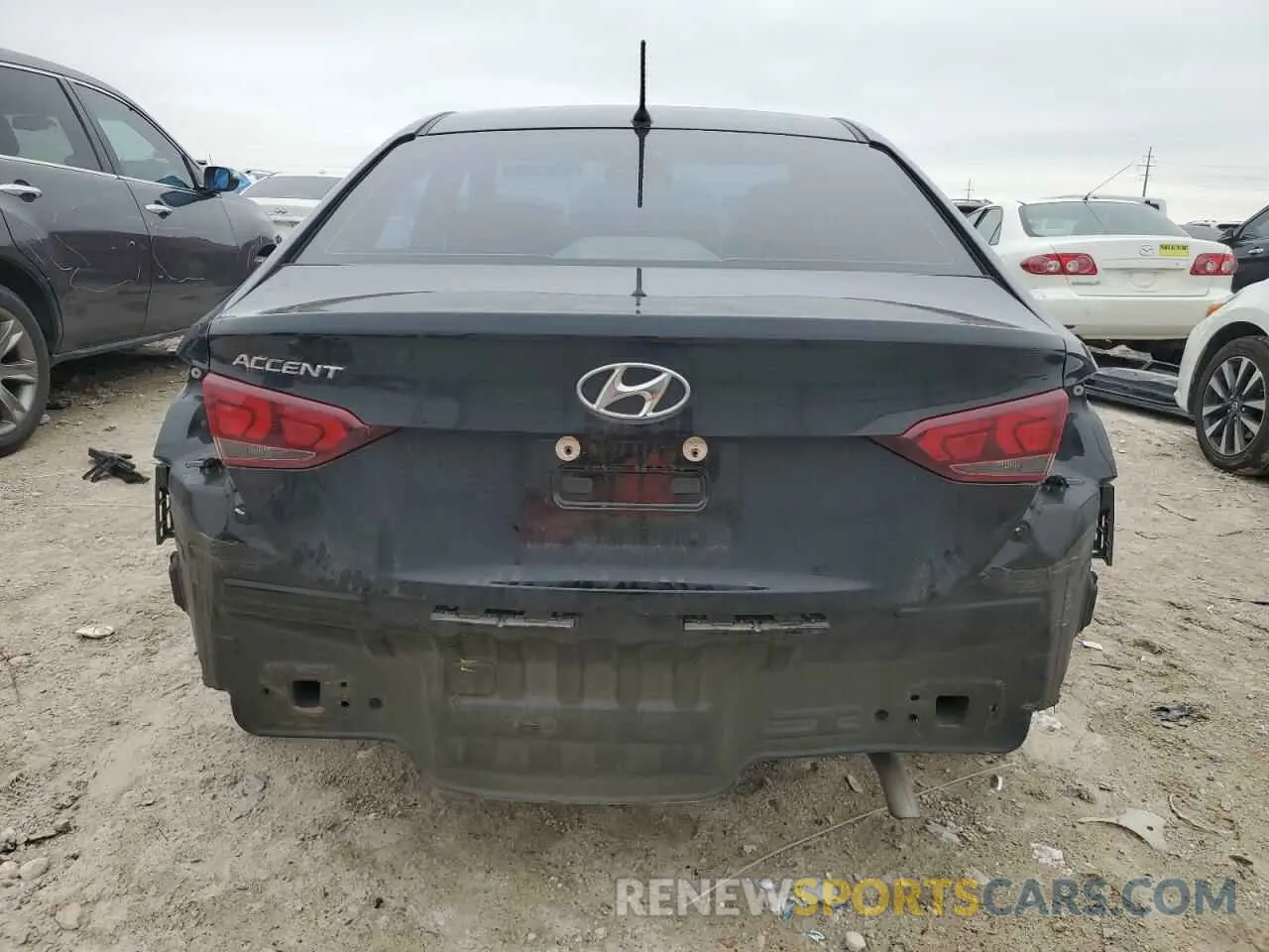 6 Фотография поврежденного автомобиля 3KPC24A65NE169219 HYUNDAI ACCENT 2022