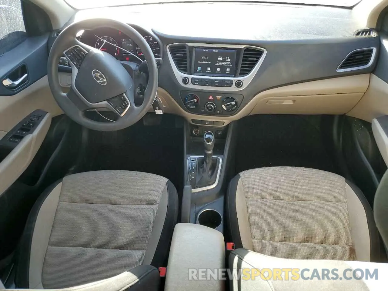 8 Фотография поврежденного автомобиля 3KPC24A65NE177532 HYUNDAI ACCENT 2022