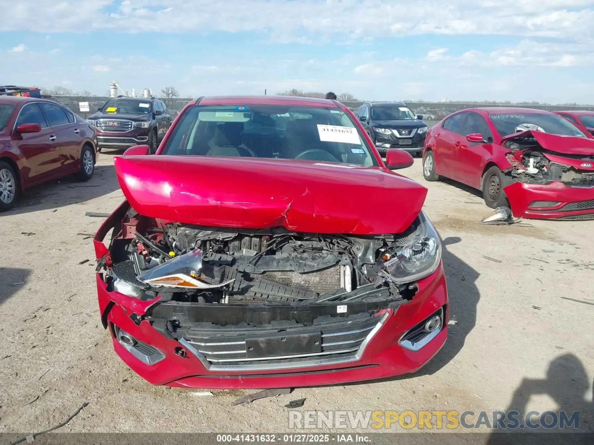 12 Фотография поврежденного автомобиля 3KPC24A66NE158066 HYUNDAI ACCENT 2022