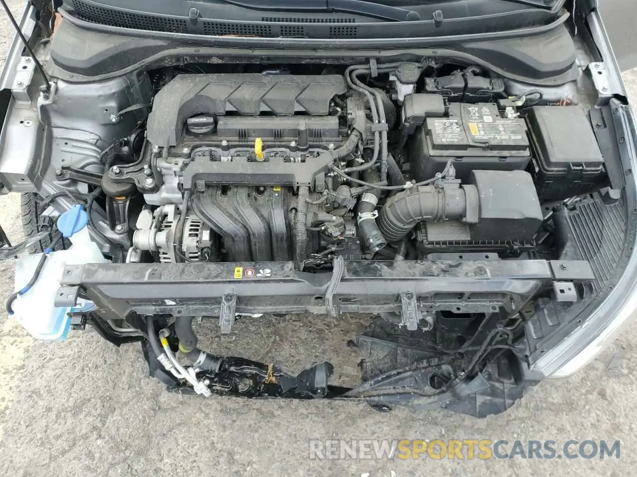11 Фотография поврежденного автомобиля 3KPC24A66NE166541 HYUNDAI ACCENT 2022