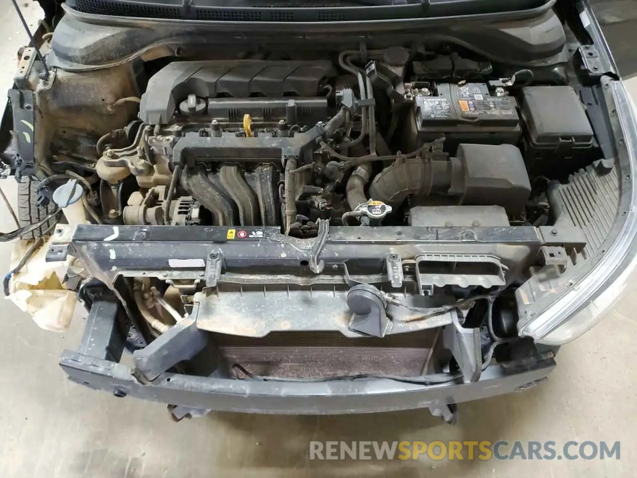 11 Photograph of a damaged car 3KPC24A66NE168984 HYUNDAI ACCENT 2022