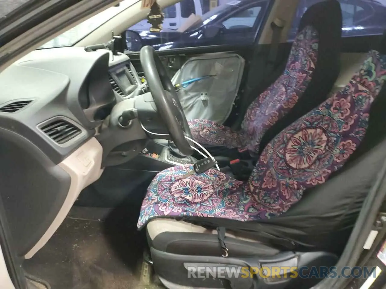 7 Photograph of a damaged car 3KPC24A66NE168984 HYUNDAI ACCENT 2022