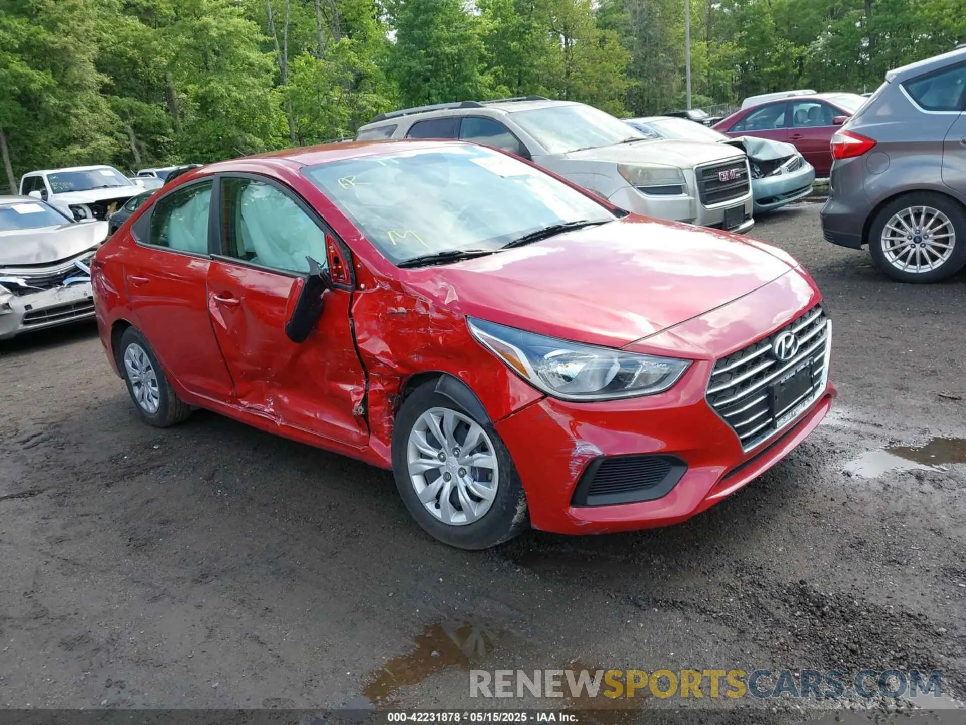 1 Фотография поврежденного автомобиля 3KPC24A66NE170802 HYUNDAI ACCENT 2022