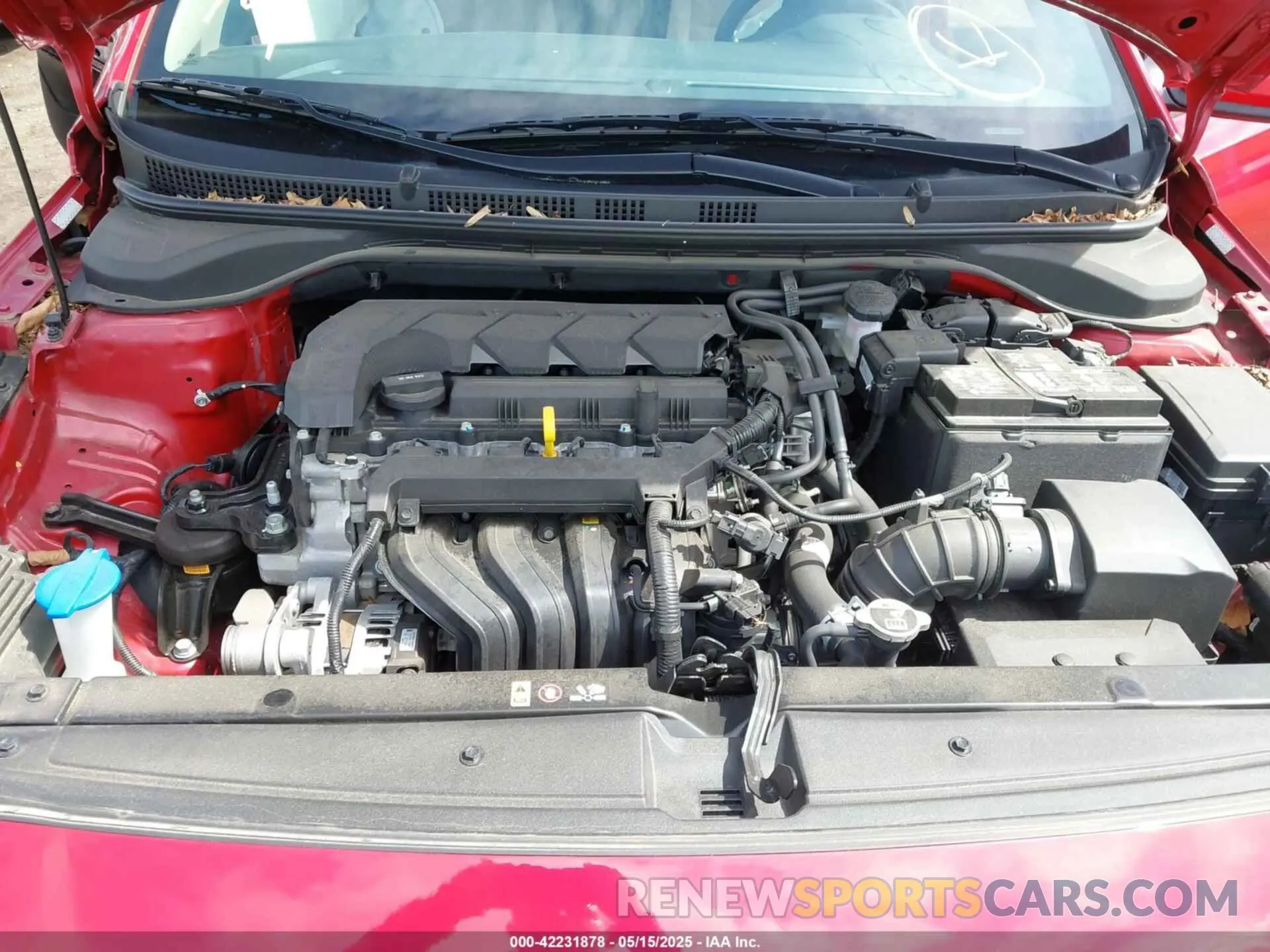 10 Фотография поврежденного автомобиля 3KPC24A66NE170802 HYUNDAI ACCENT 2022