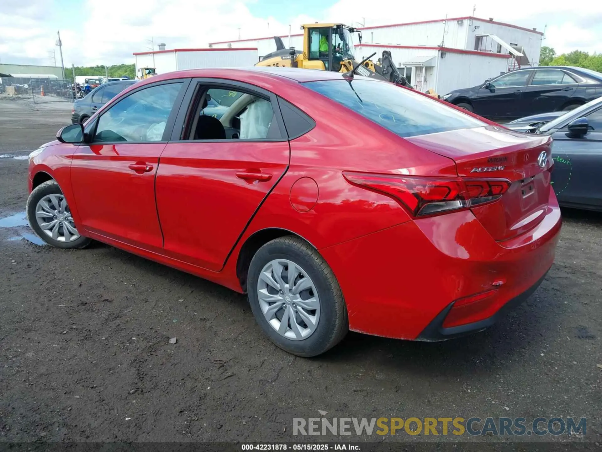 3 Фотография поврежденного автомобиля 3KPC24A66NE170802 HYUNDAI ACCENT 2022