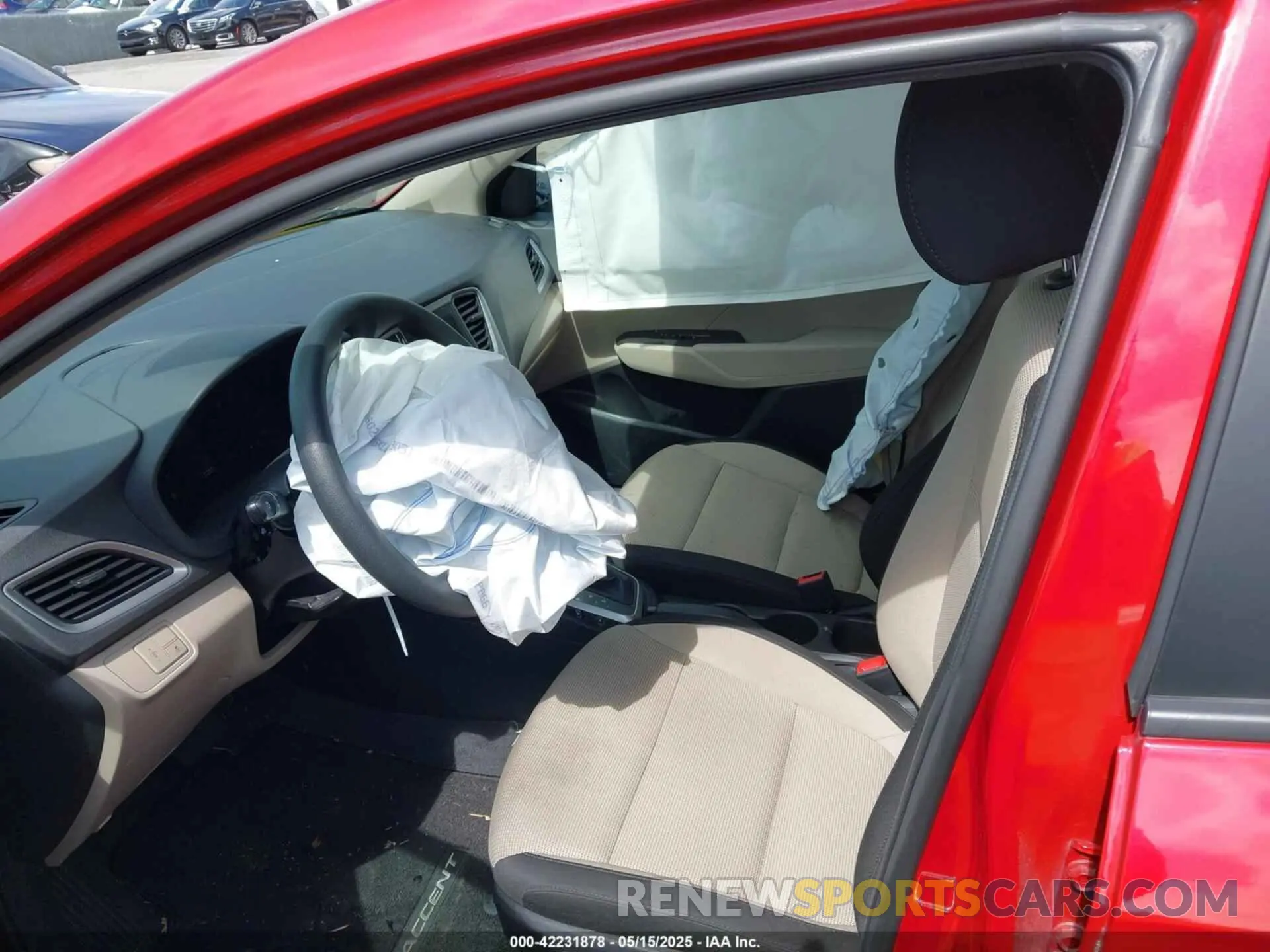 5 Фотография поврежденного автомобиля 3KPC24A66NE170802 HYUNDAI ACCENT 2022