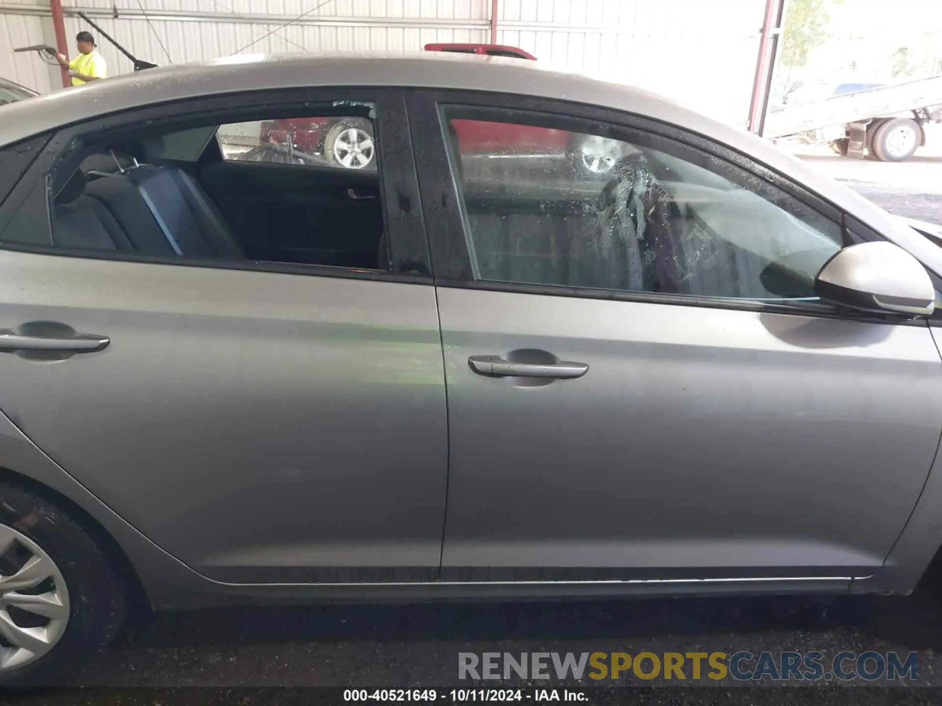 13 Photograph of a damaged car 3KPC24A66NE179564 HYUNDAI ACCENT 2022