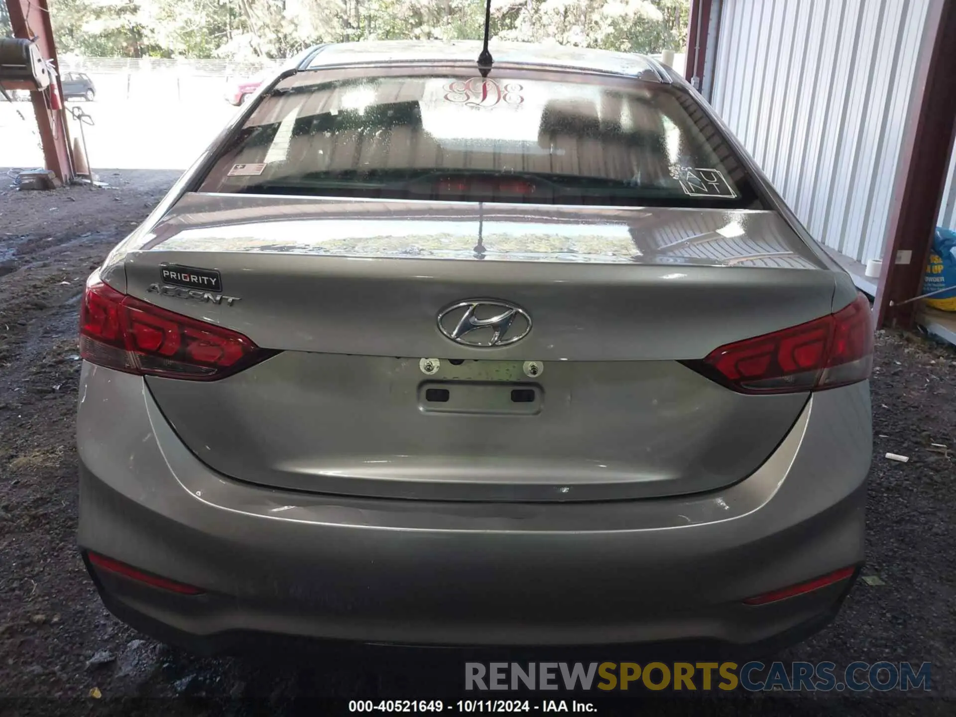 16 Photograph of a damaged car 3KPC24A66NE179564 HYUNDAI ACCENT 2022