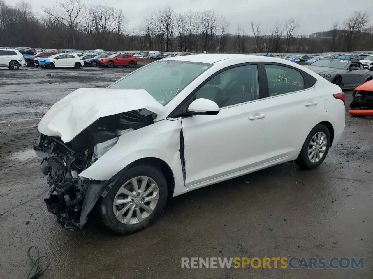 1 Фотография поврежденного автомобиля 3KPC24A66NE180553 HYUNDAI ACCENT 2022