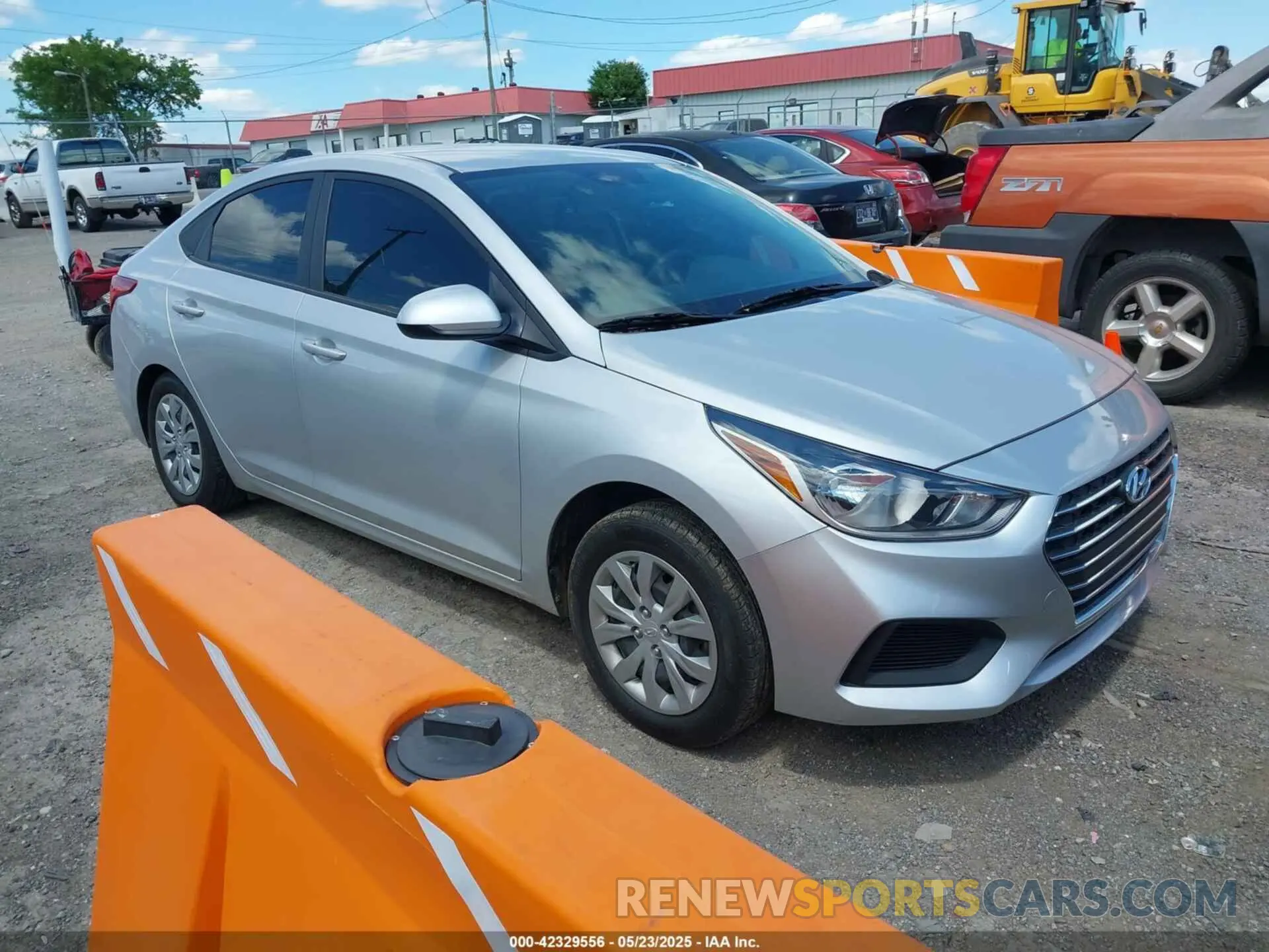 1 Photograph of a damaged car 3KPC24A66NE185218 HYUNDAI ACCENT 2022