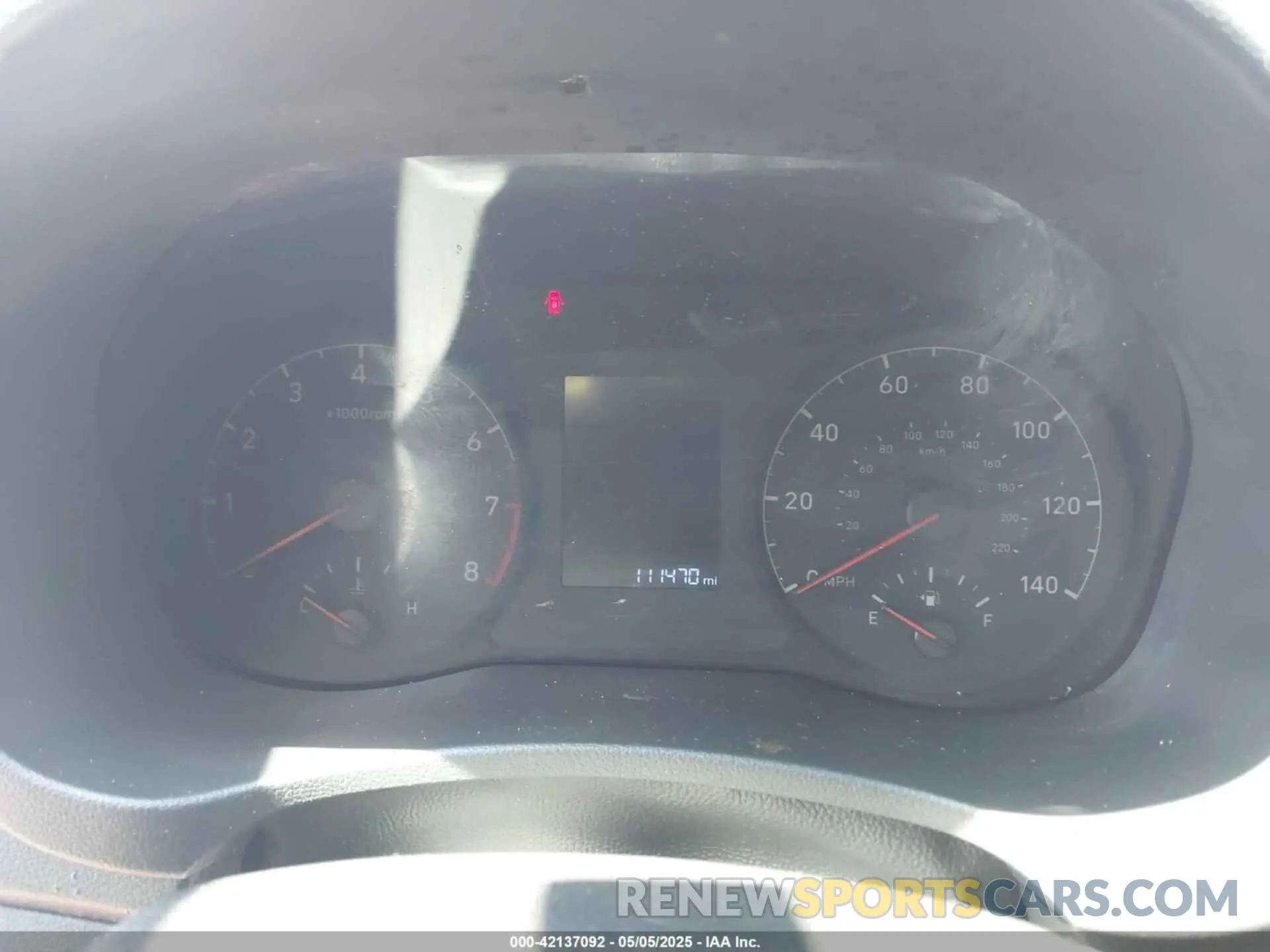 7 Фотография поврежденного автомобиля 3KPC24A67NE154530 HYUNDAI ACCENT 2022